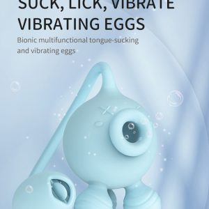KWD04004 Octopus Licking Suction Vibrator